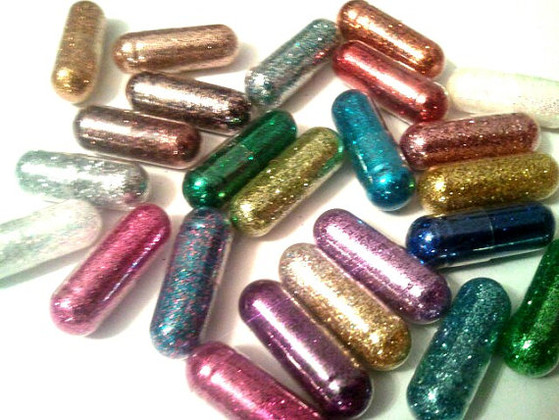 Pílulas de glitter Pílulas de glitter